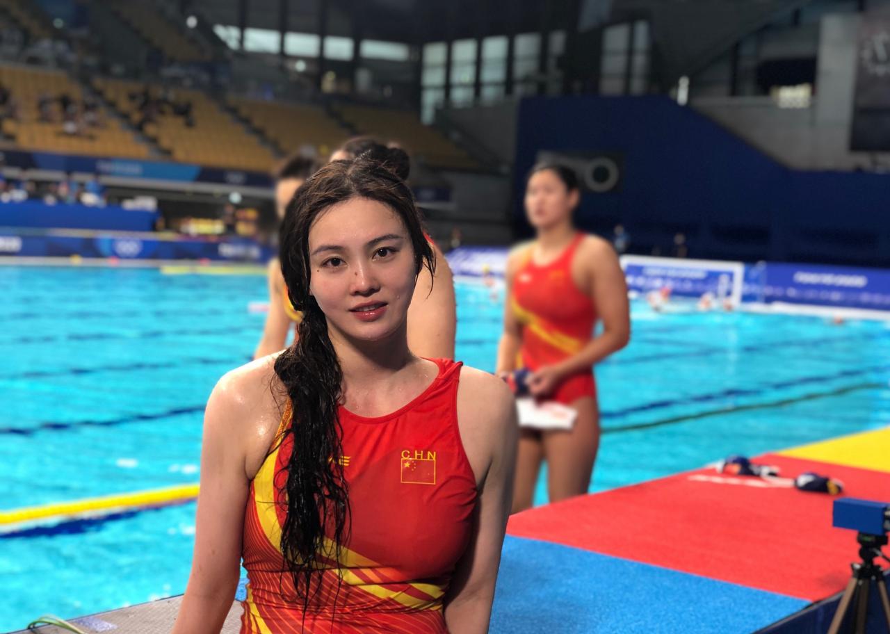 多圖／中國水球女隊長熊敦瀚爆紅！23歲大眼妹「炸出美胸」照瘋傳